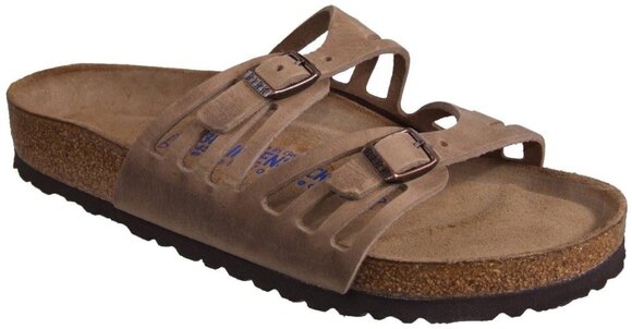 BIRKENSTOCK Shoes - BIRKENSTOCK WOMEN'S GRANADA SLIDE SANDAL,TOBACCO OILED LEATHER ,39 M EU